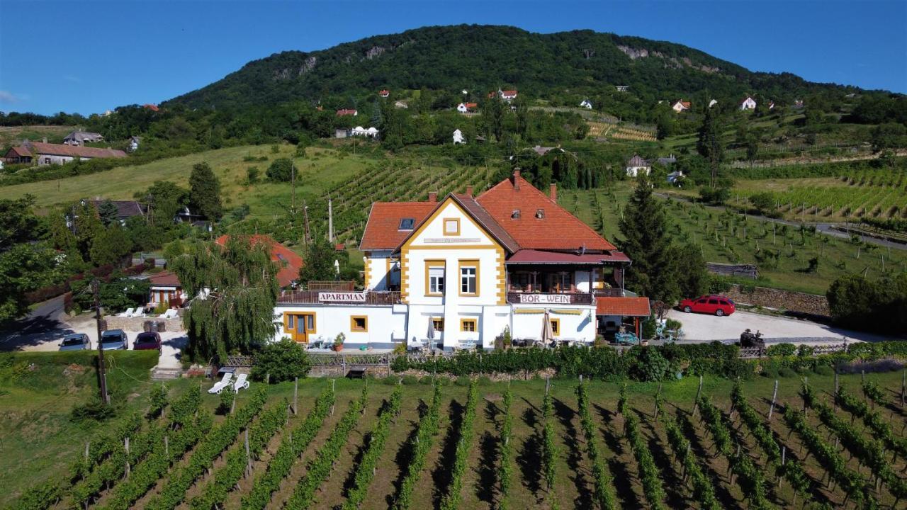 Bacchus Apartman - Borbarlang, Badacsony Badacsonytomaj Bagian luar foto